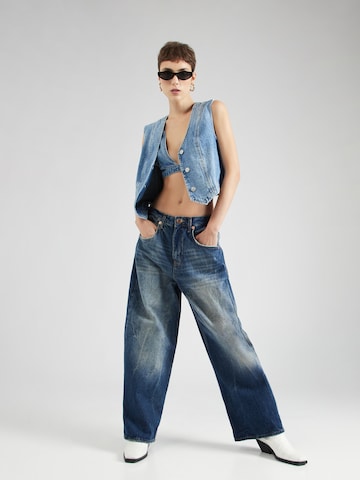 BDG Urban Outfitters Wide leg Jeans 'Jaya' in Blue