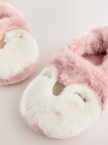 Next Домашни пантофи в розово