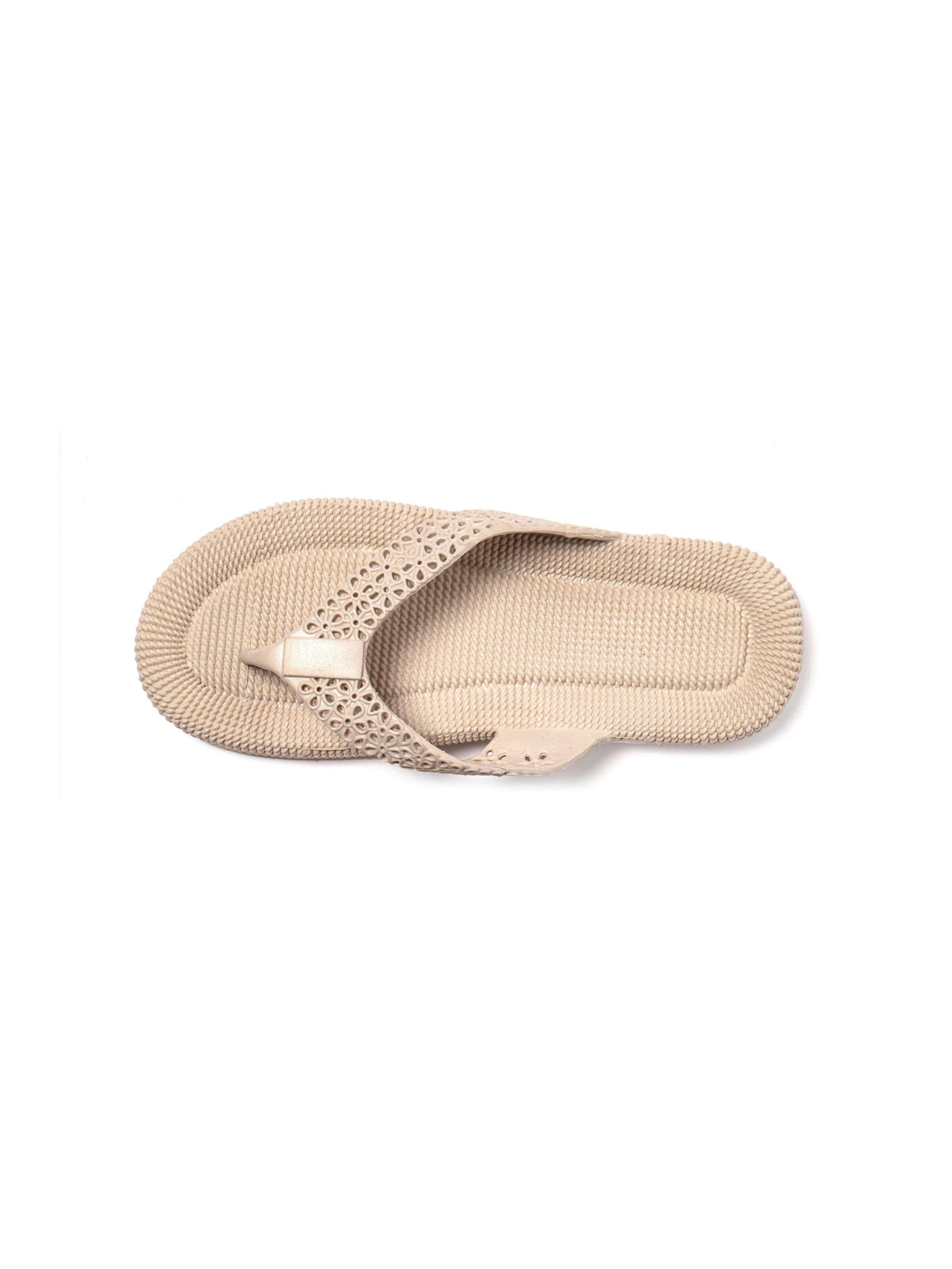 Brasileras T-Bar Sandals 'Flopee' in Beige