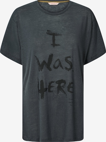 T-shirt Odd Molly en gris : devant