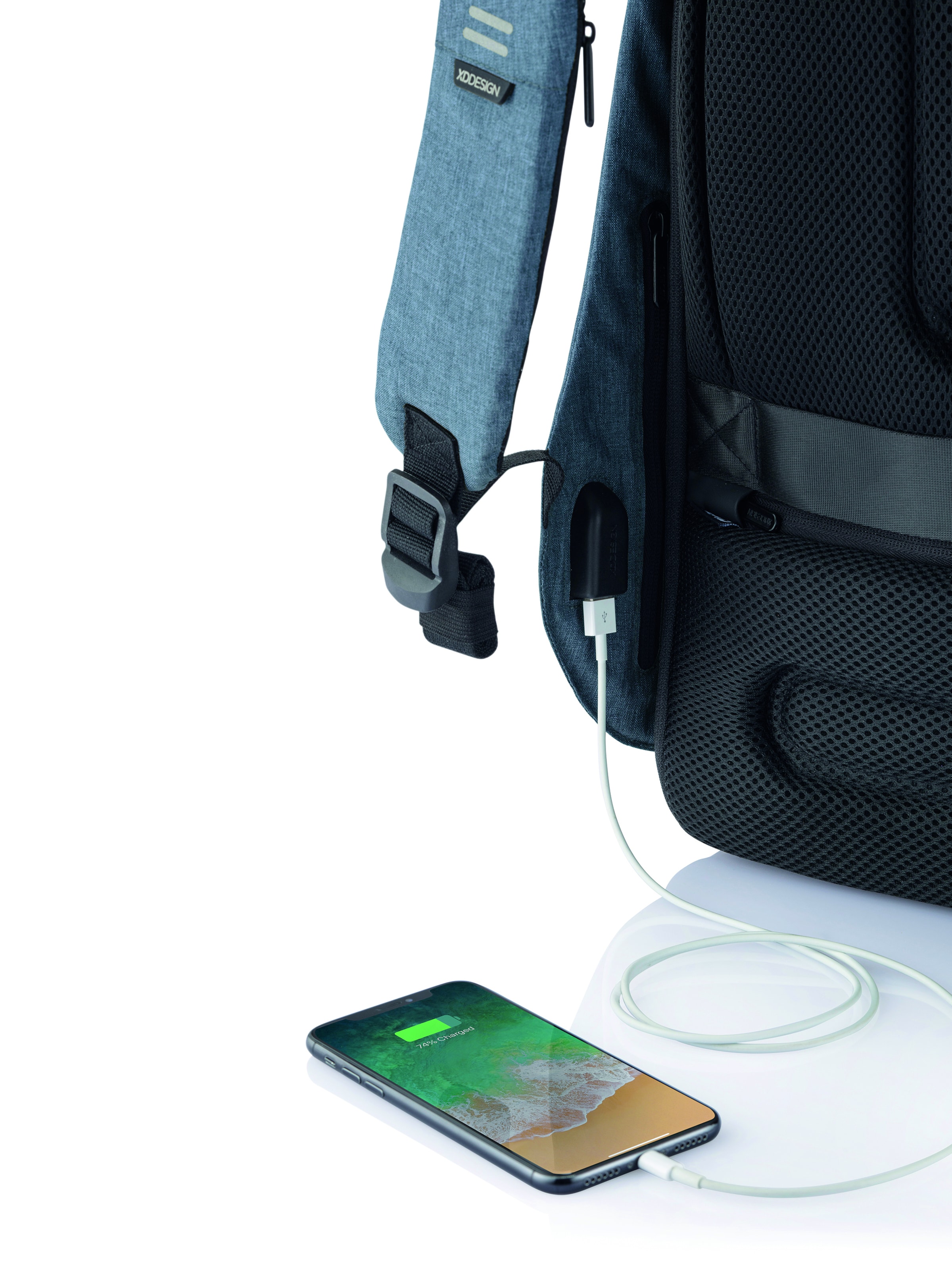 XD Design Rugzak 'Bobby Hero' in Blauw