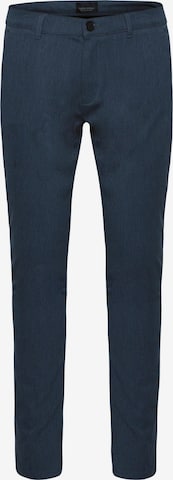 Pantalon chino 'Frederic' !Solid en bleu : devant