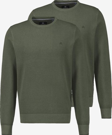 LERROS Sweater 'Basic' in Green: front