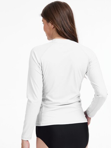 T-shirt fonctionnel 'Sports beach Long Sleeve UPF50+ top' MEETWEE en blanc