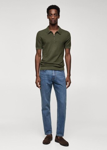 T-Shirt 'CHARLES' MANGO MAN en vert