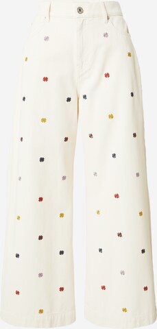 Wide leg Pantaloni 'OGGERI' di Weekend Max Mara in beige: frontale