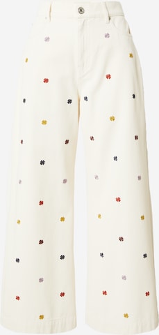 Weekend Max Mara Wide Leg Hose 'OGGERI' in Beige: predná strana