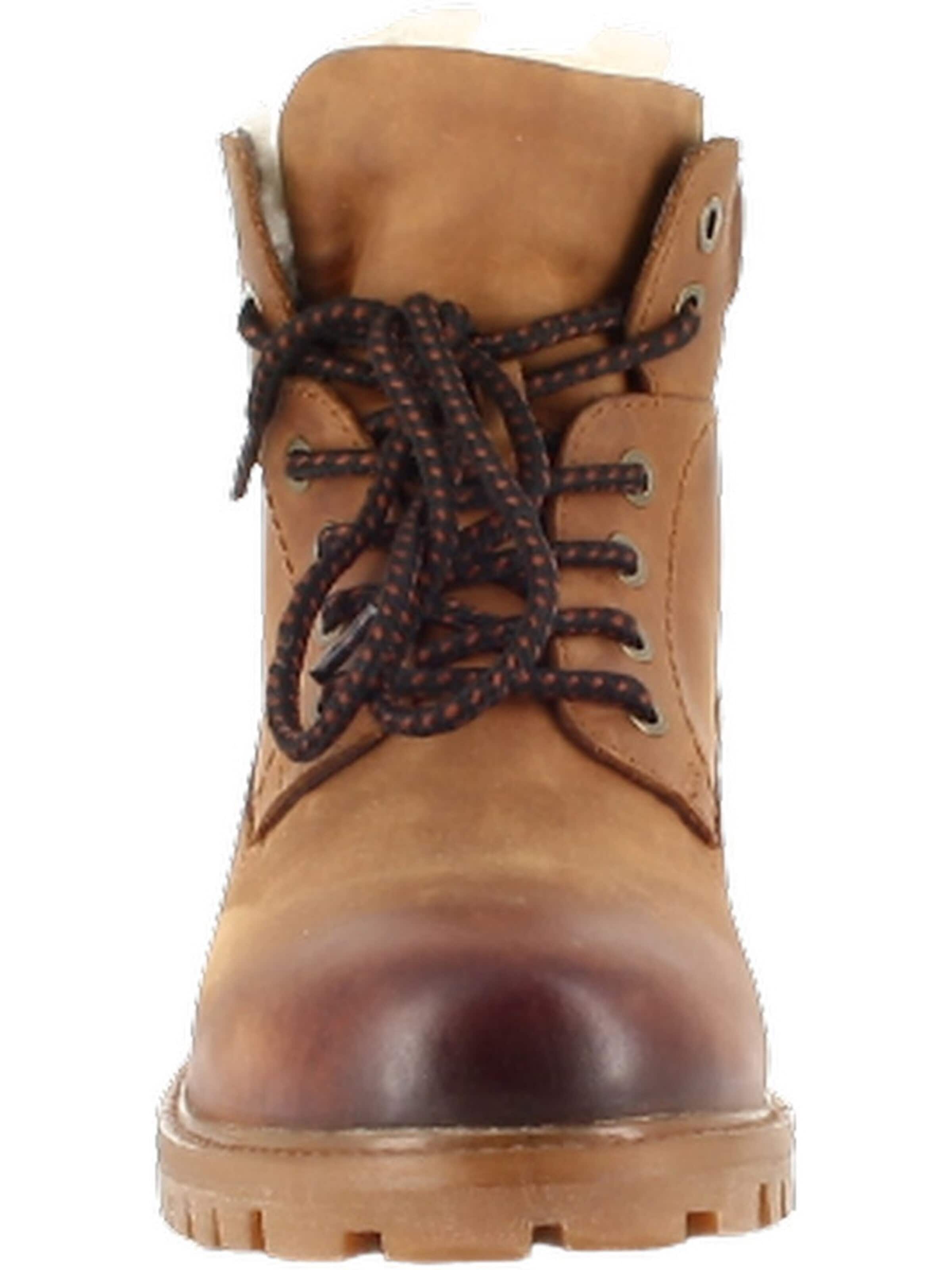 Axelda Boots 'Axelda Alta - Cognac Leder' in Brown
