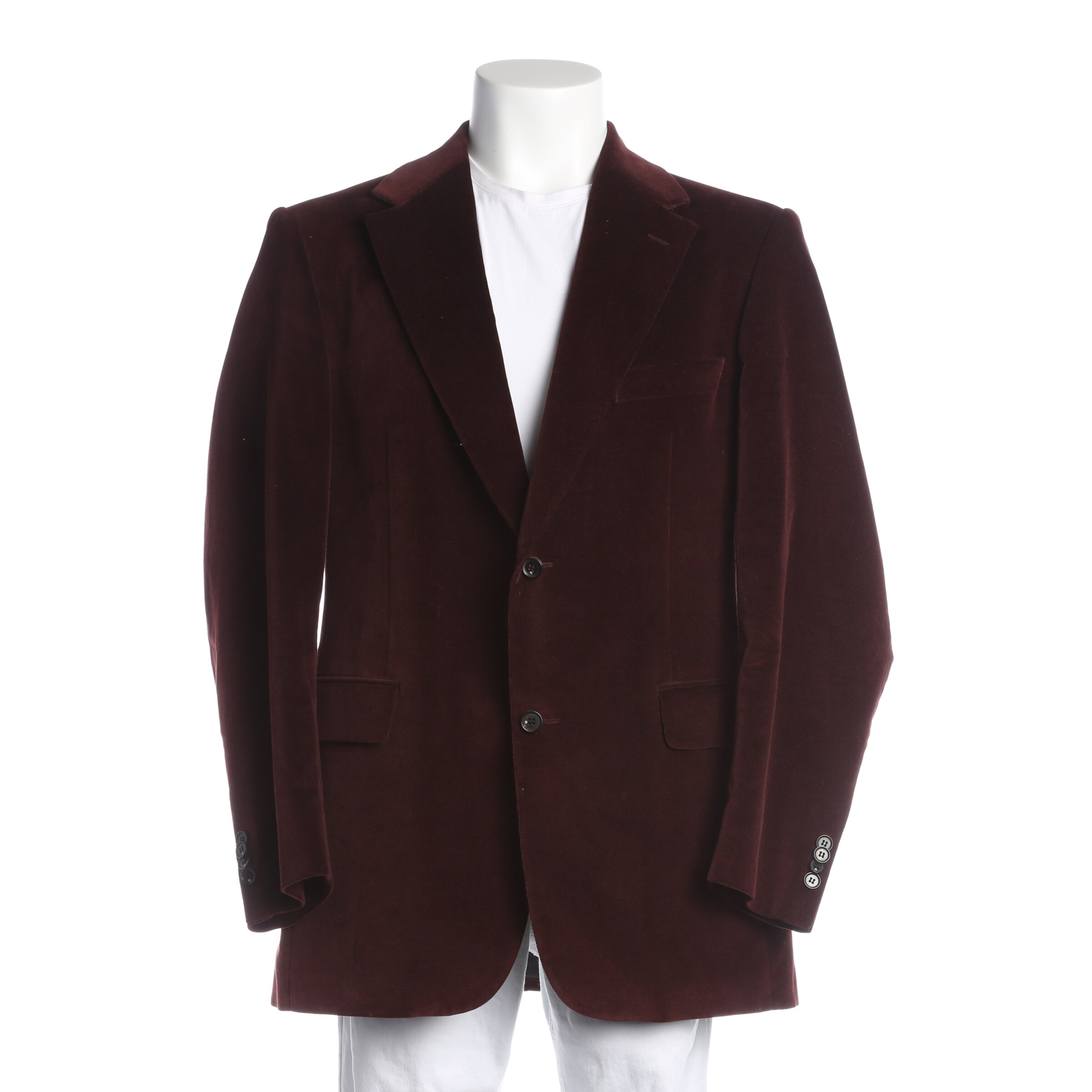 AIGNER Suit Jacket in M-L in Red: front
