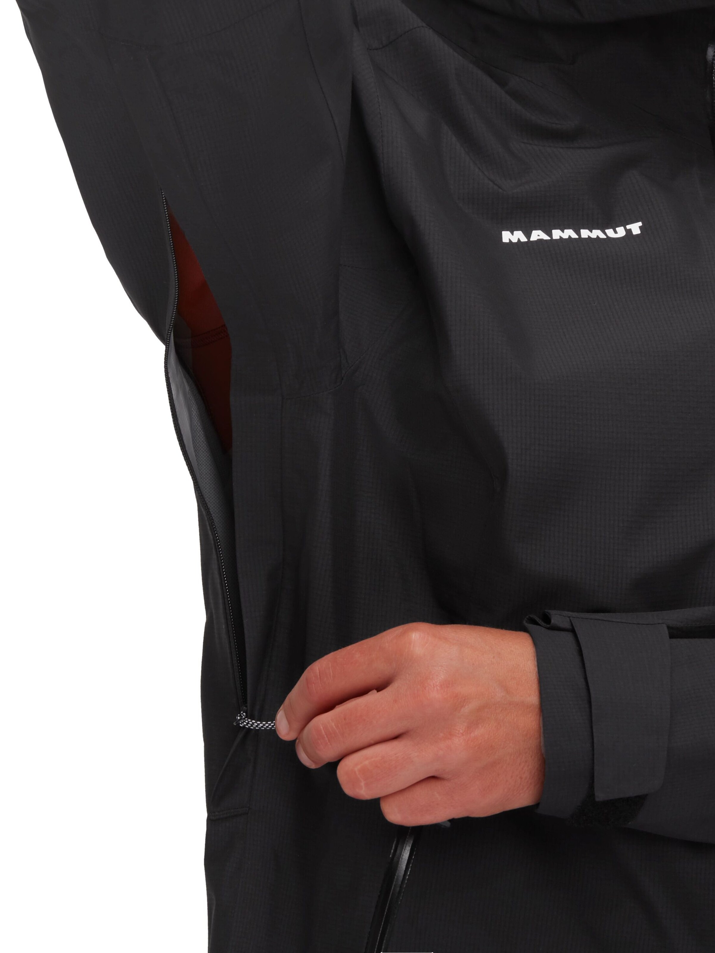 Geacă outdoor 'Alto' de la MAMMUT pe negru