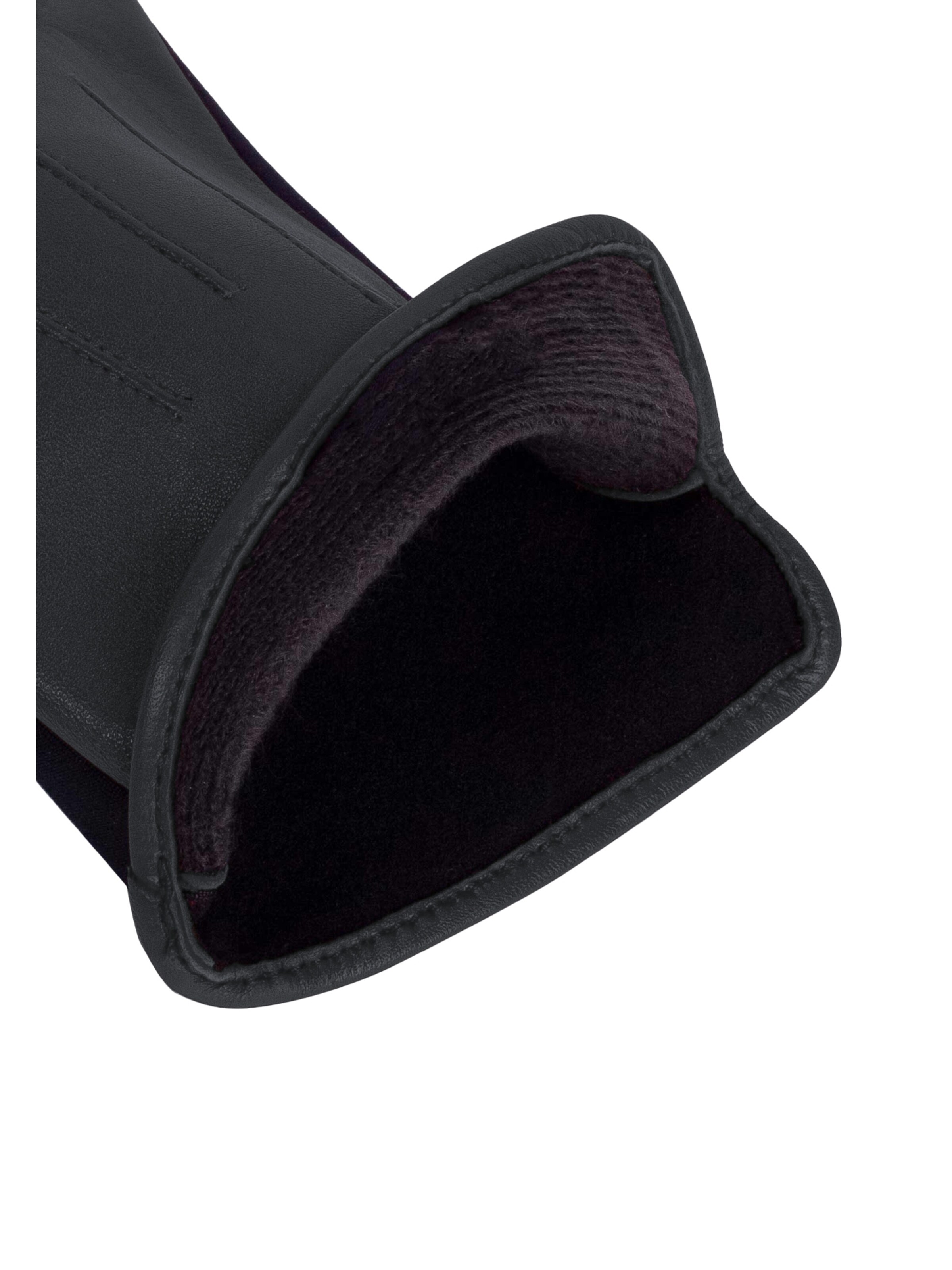 KESSLER Full Finger Gloves in Black