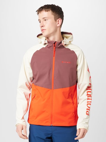 COLUMBIA Outdoorjacka 'Panther Creek' i orange: framsida