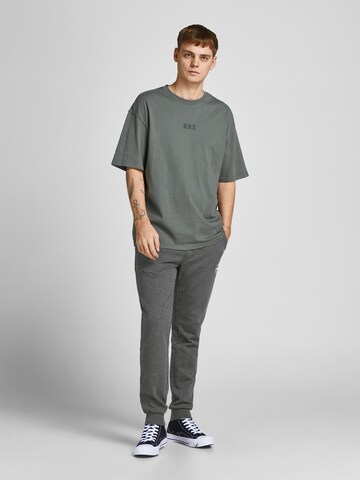 JACK & JONES Tapered Παντελόνι 'Gordon' σε γκρι