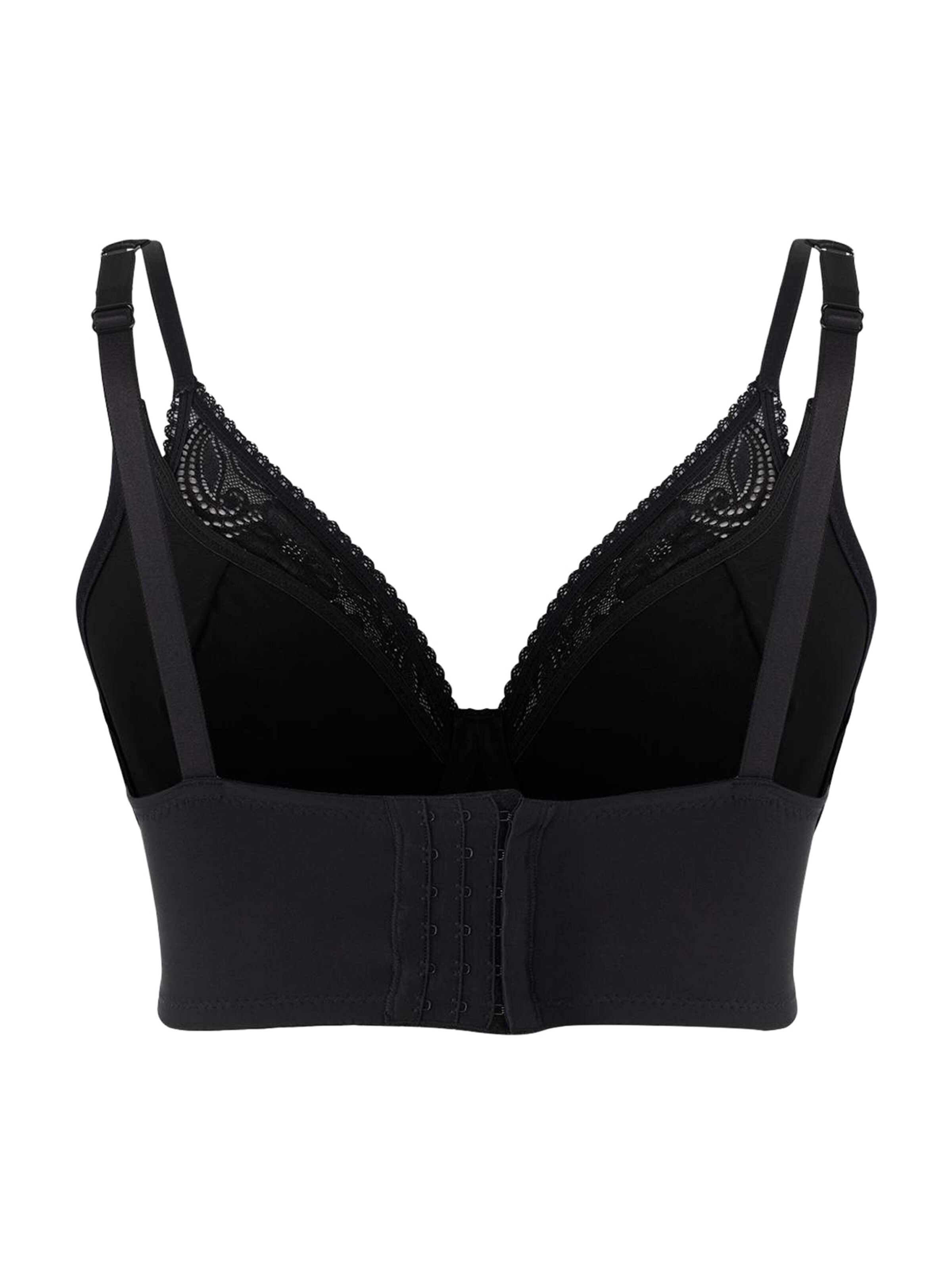 Trendyol Curve Bustier BH in Schwarz
