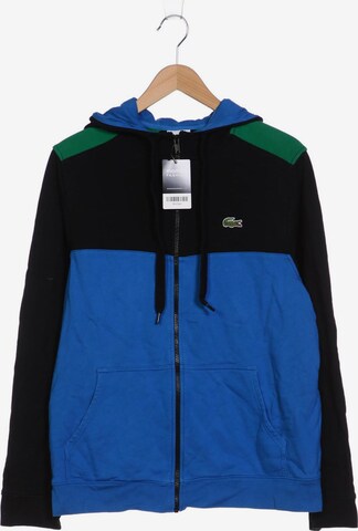 Lacoste Sport Sweatshirt & Zip-Up Hoodie in L in Blue: front