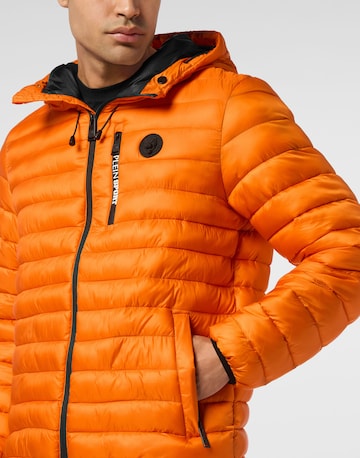 Plein Sport - Casaco meia-estação 'Tiger' em laranja