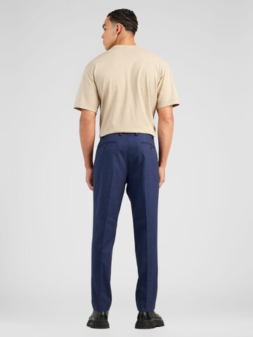 Regular Pantalon à plis 'Marl' BURTON MENSWEAR LONDON en bleu