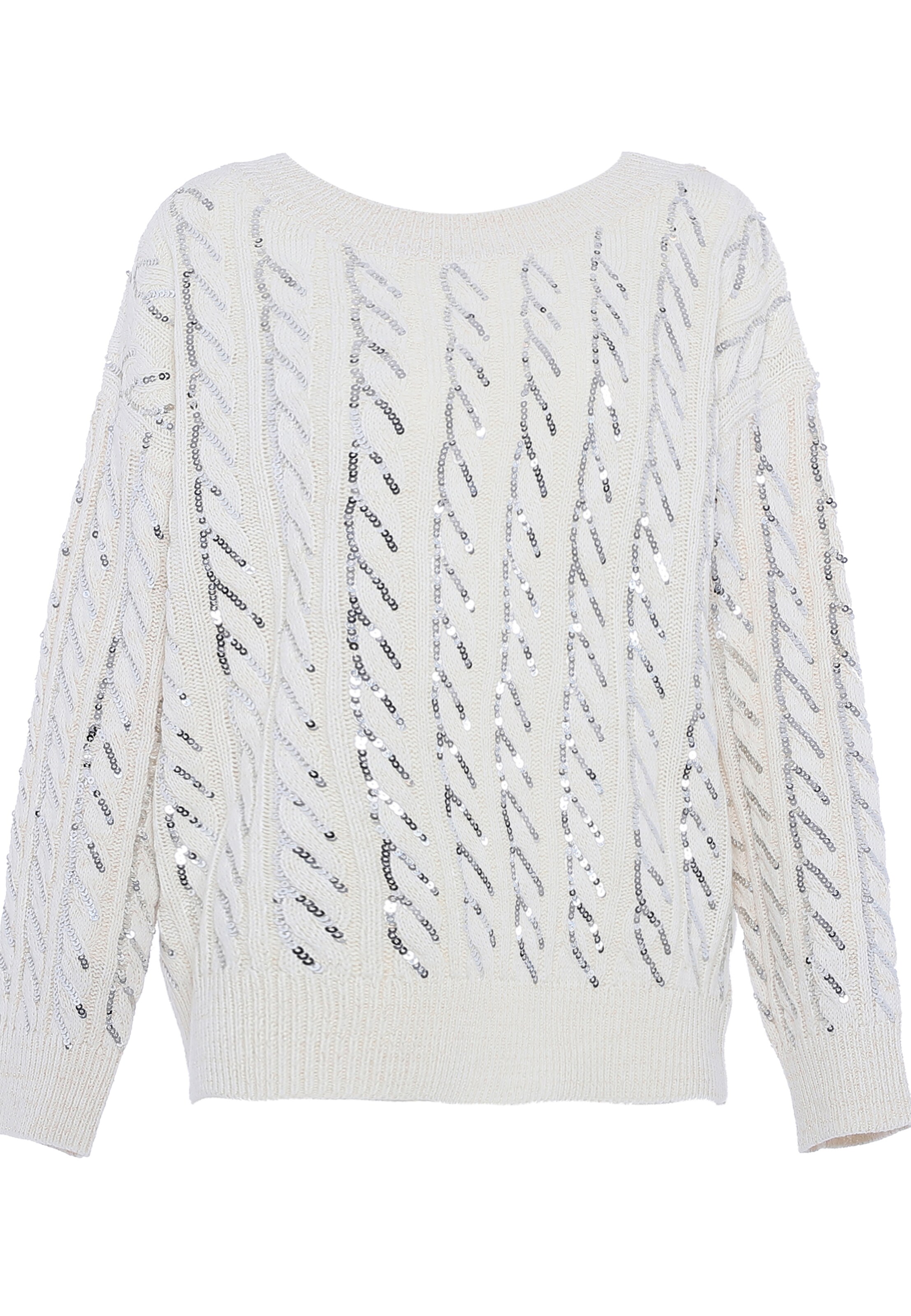 faina Свитер в Белый: спереди