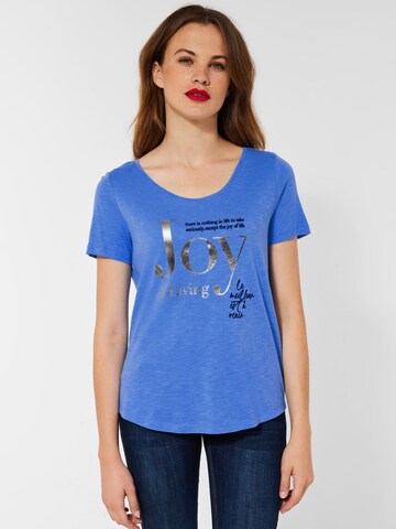 STREET ONE T-Shirt in Blau: predná strana