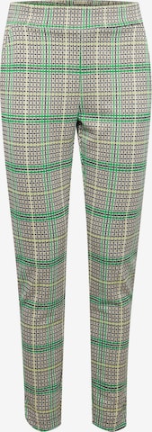 ICHI Slim fit Pants 'Ihkate Check' in Mixed colors: front