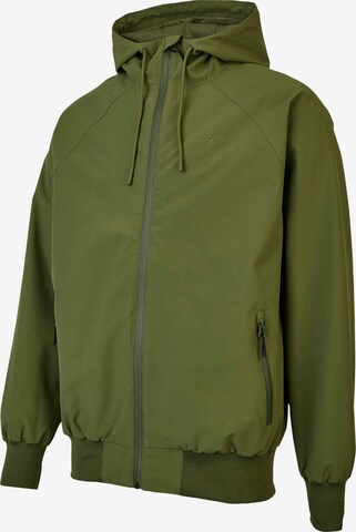 Cleptomanicx Between-Season Jacket 'Simplist' in Green
