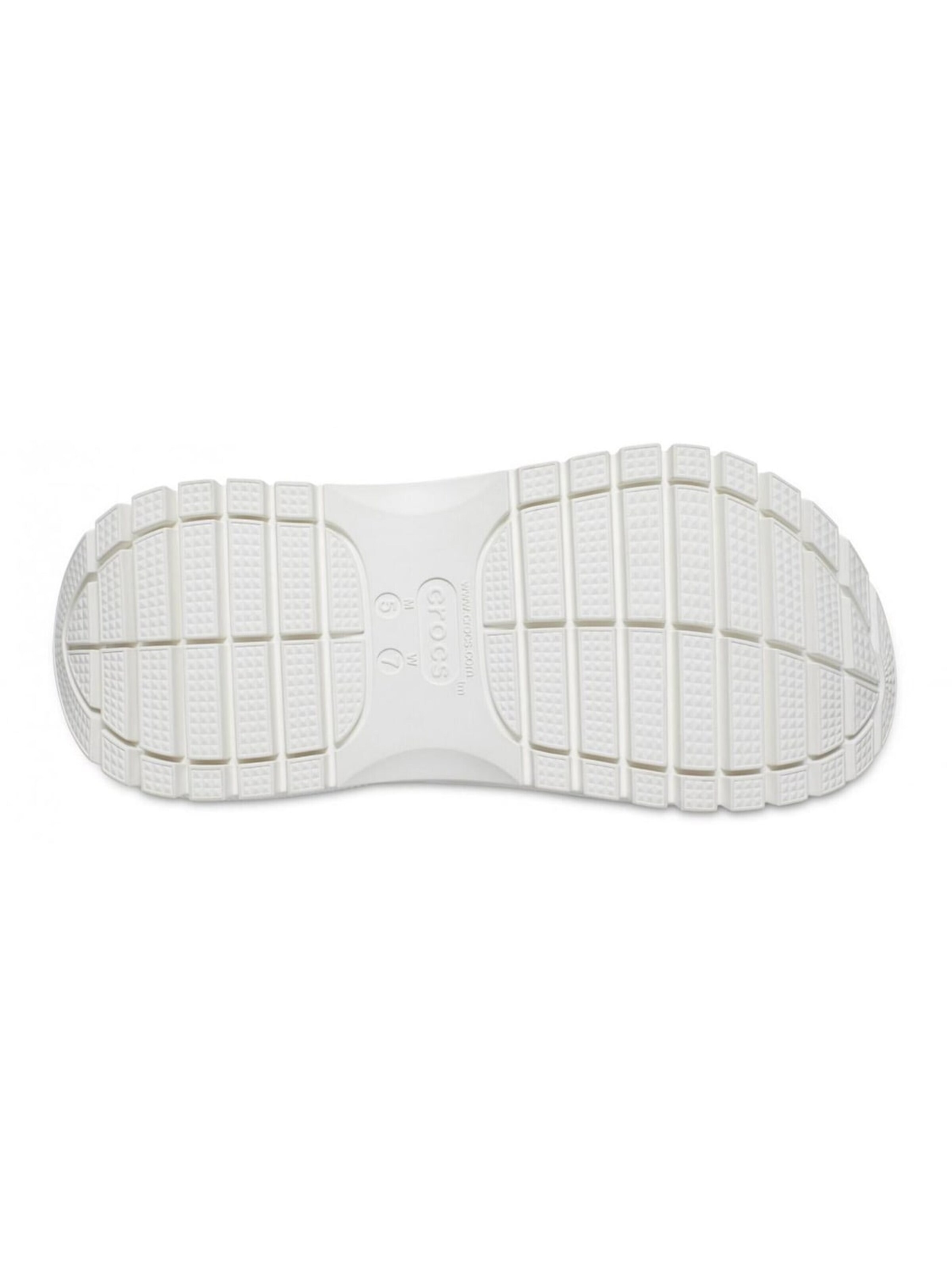 Sabots 'Mega Crush' Crocs en blanc