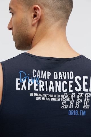 CAMP DAVID Shirt in Blue