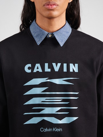 Calvin Klein Jeans Sweatshirt i sort