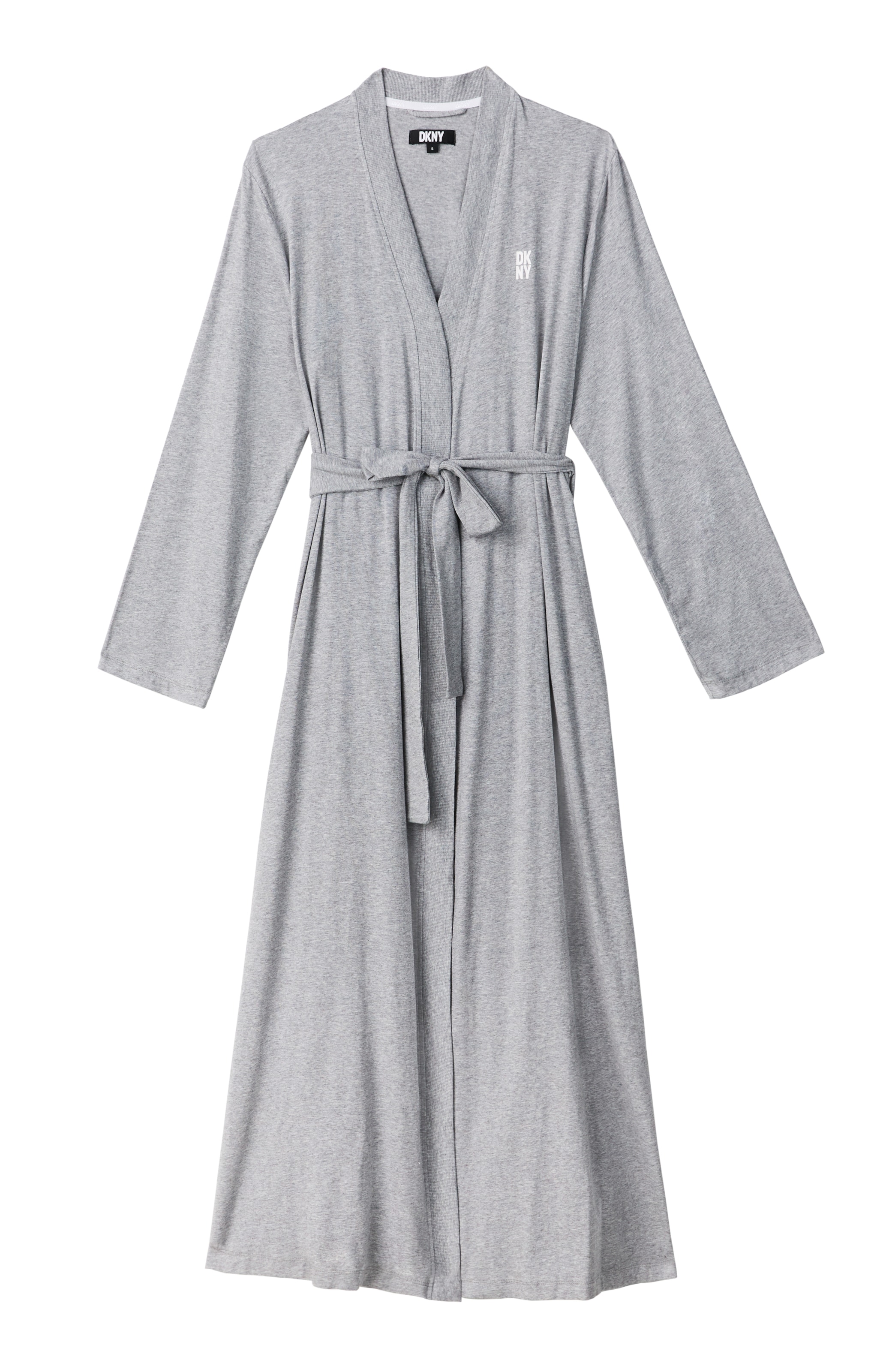 DKNY Dressing gown in Grey: front