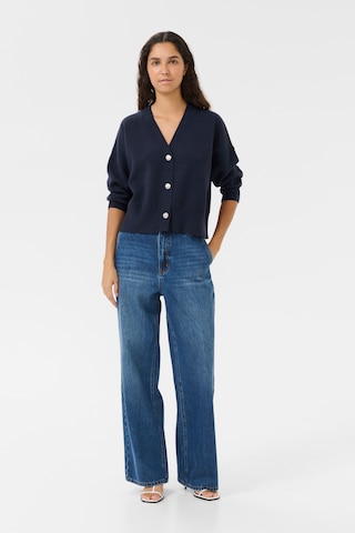 KAREN BY SIMONSEN Knit cardigan in Blue