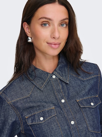 ONLY Bluse 'ONLCharlize' in Blau
