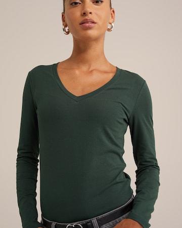 WE Fashion Футболка в Зеленый