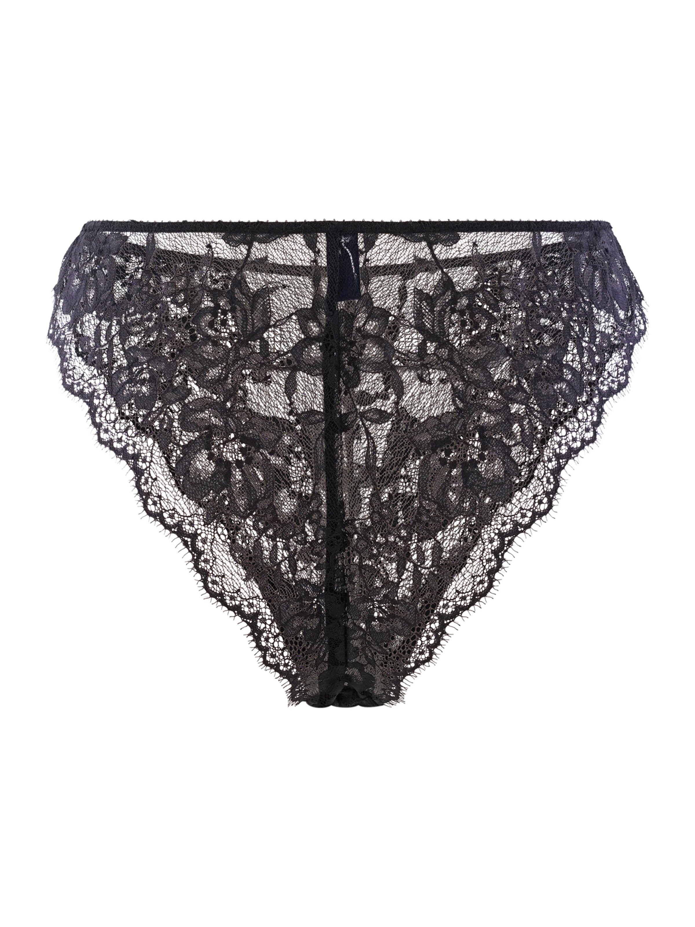 Polo Ralph Lauren - Braga ' Mid Rise Tanga ' en negro