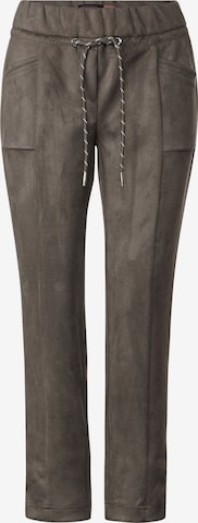 CECIL Regular Pants 'Tracey' in Brown: front