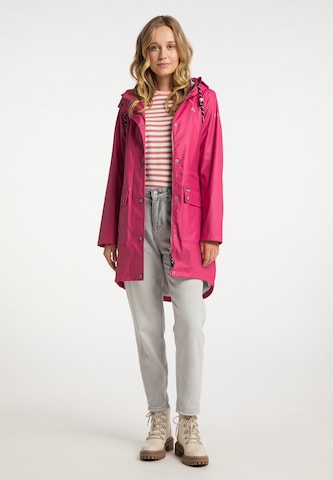 Schmuddelwedda Between-seasons coat in Pink