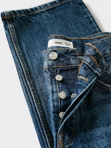 MANGO Regular Jeans 'Evelyn' in Blauw