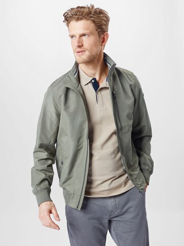 TOM TAILOR - Chaqueta de entretiempo en verde: frente