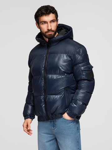 Veste d’hiver Ombre en bleu
