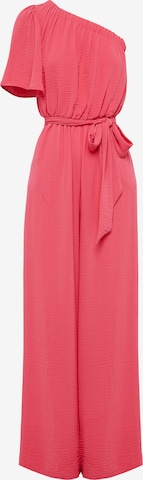 Tussah Jumpsuit 'MANDI' in Pink: front