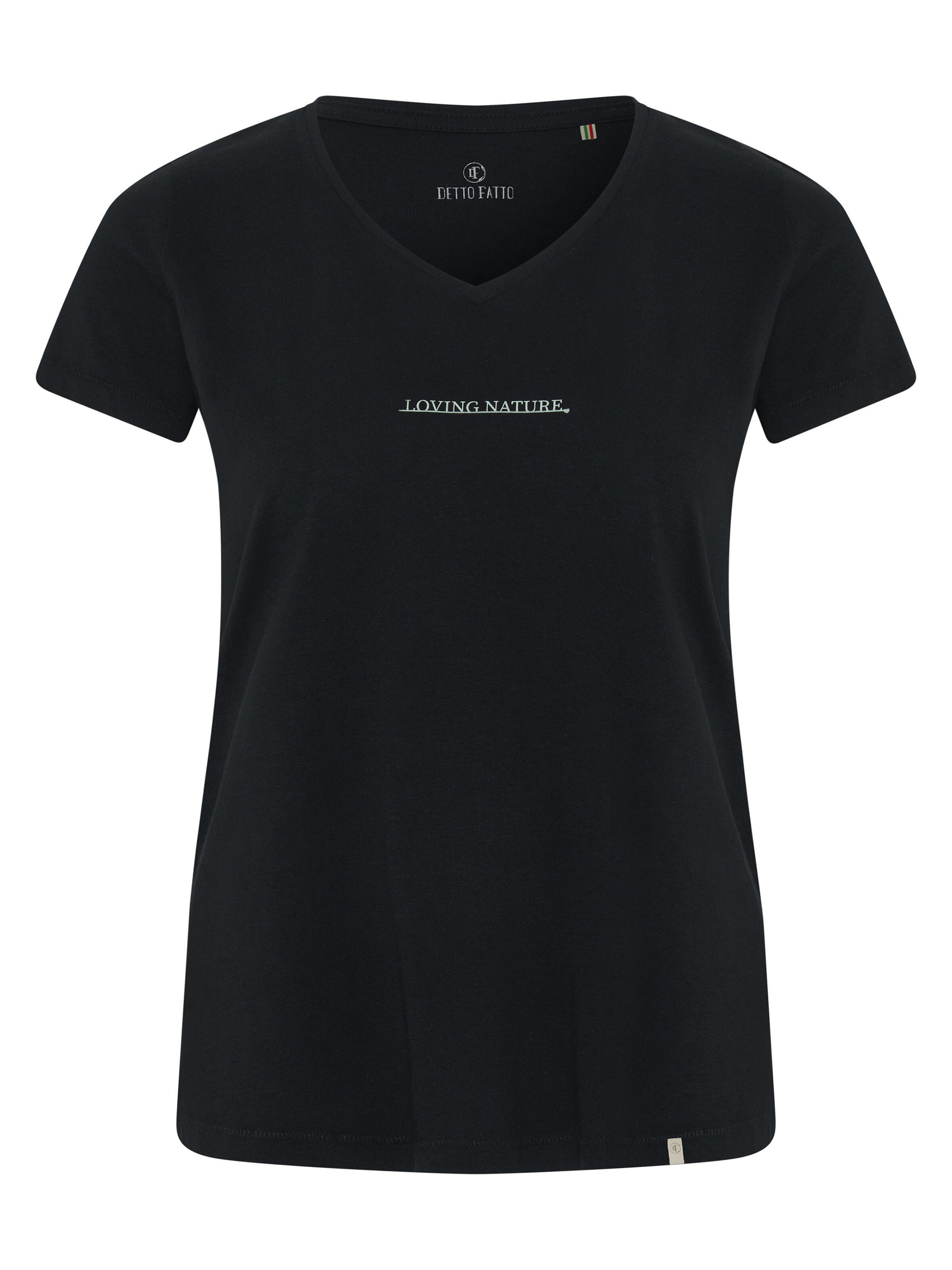 Detto Fatto Shirt in Black: front