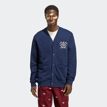 ADIDAS ORIGINALS Sweat jacket 'Graphics Archive' in Blue: front