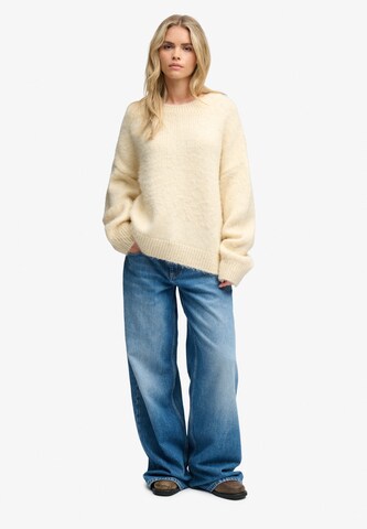 Superdry & Co Oversized Sweater in Yellow