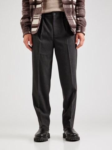 TRAPP - regular Pantalón de pinzas en gris: frente
