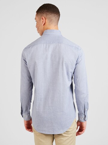 TOMMY HILFIGER Regular Fit Hemd in Blau