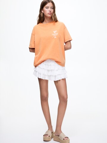 Pull&Bear T-Shirt in Orange