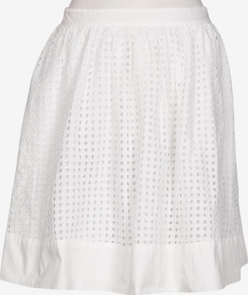 Tommy Jeans Rock S in Weiß: Vorderseite