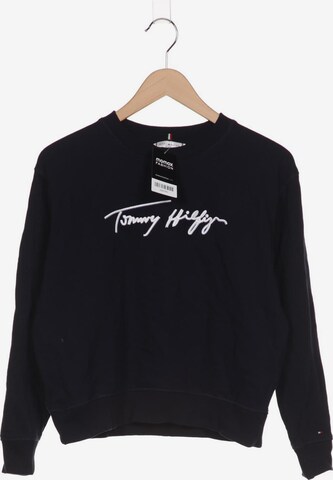 TOMMY HILFIGER Sweatshirt & Zip-Up Hoodie in S in Blue: front