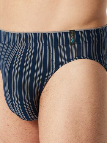 Slip 'Long Life Soft' SCHIESSER en bleu