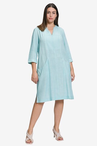 Ulla Popken Dress in Blue: front