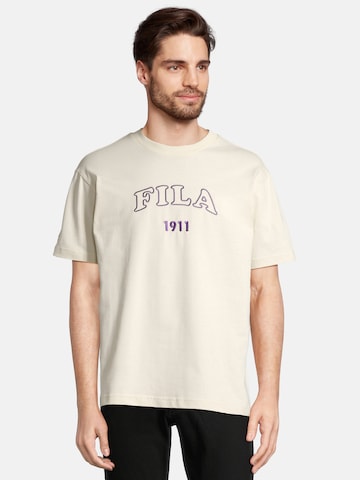 FILA T-shirt i beige: framsida